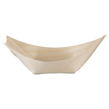 JB Prince R588 2.5 Disposable Serving Boat 2-1/2"L X 1-1/2"W X 1/2"H Biodegradable