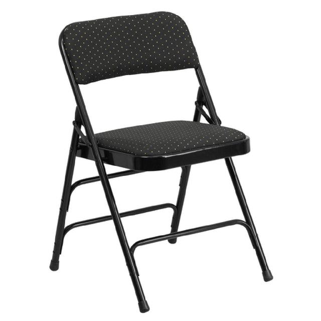 Flash Furniture AW-MC309AF-BLK-GG Hercules Series Folding Chair 300 Lb. Weight Capacity