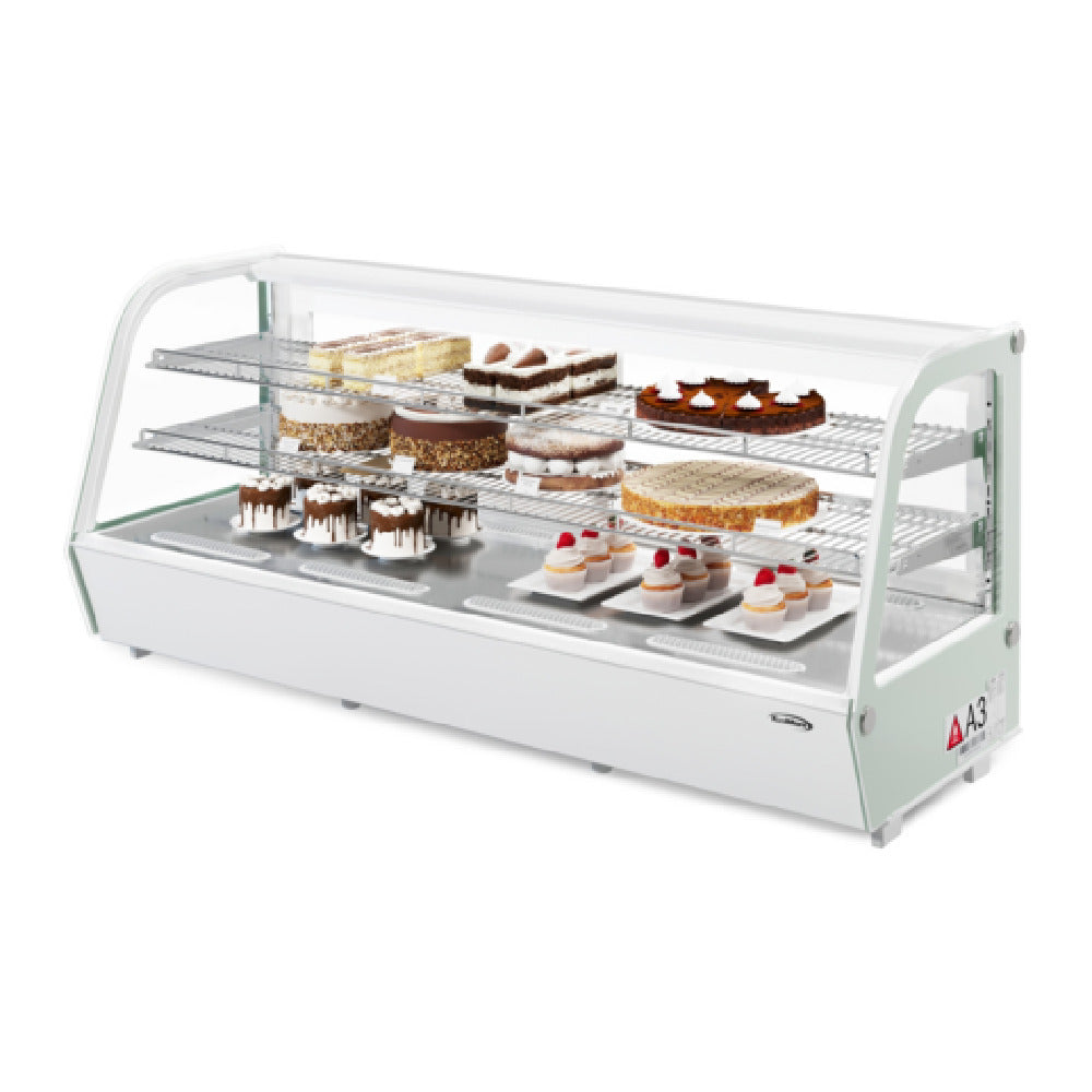 Koolmore CDC-8C-WH Refrigerated Display Case Countertop 60"W