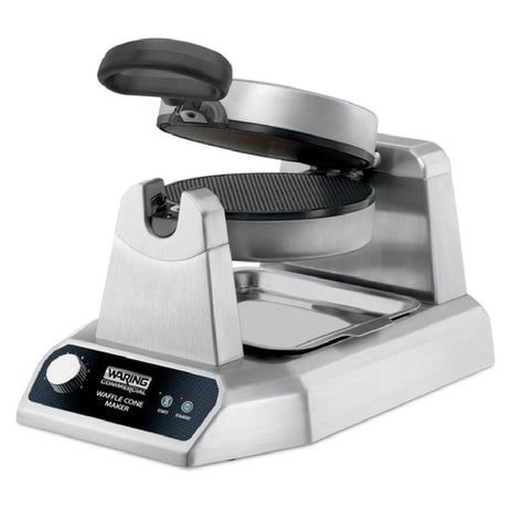 Waring WWCM180E Waffle Cone Maker Single Up To (60) 1/8" Thick Waffle Cones Per Hour