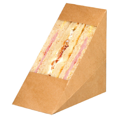 PacknWood 209KCK7212 - Sandwich Wedge Box, 4.8" X 2.8" X 4.8", Triangular