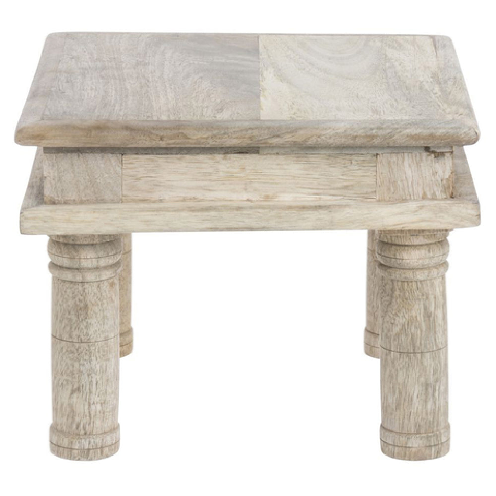 Hubert 74652 - Table Riser, 8-2/3" X 8-2/3" X 7"H, Square