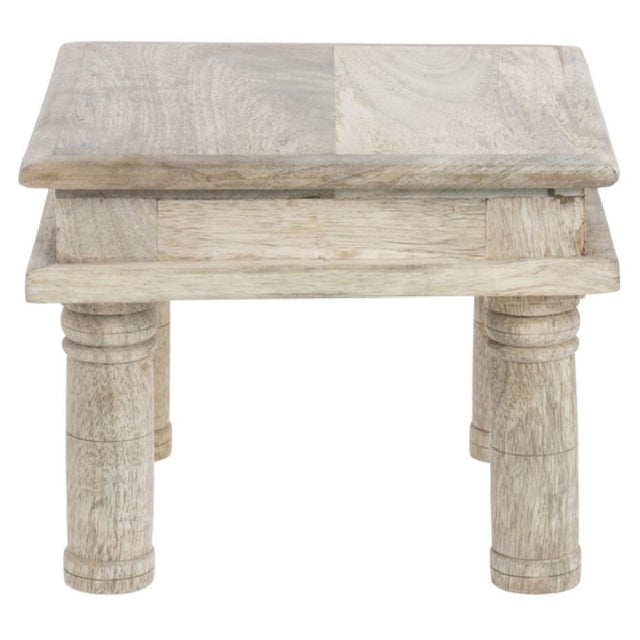 Hubert 74652 - Table Riser, 8-2/3" X 8-2/3" X 7"H, Square