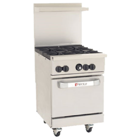 Wolf C24S-4B_LP Challenger XL™ Restaurant Range 24" Gas