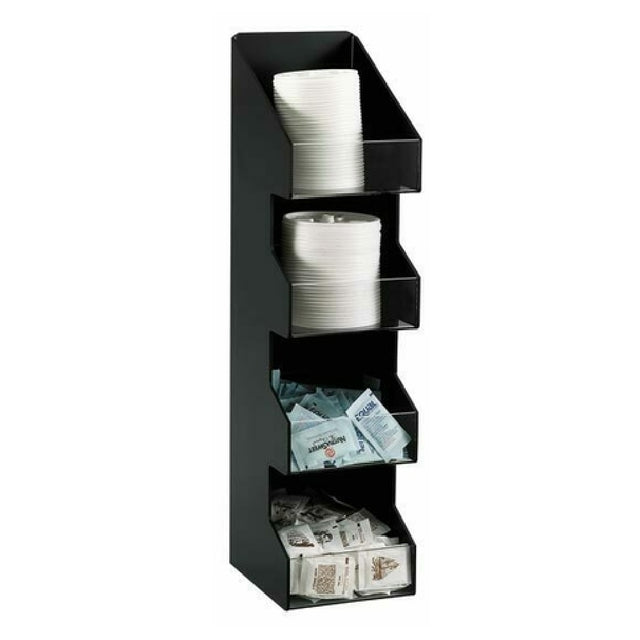 Dispense Rite VCO-4 Lid/Condiment Organizer Countertop 4 Section