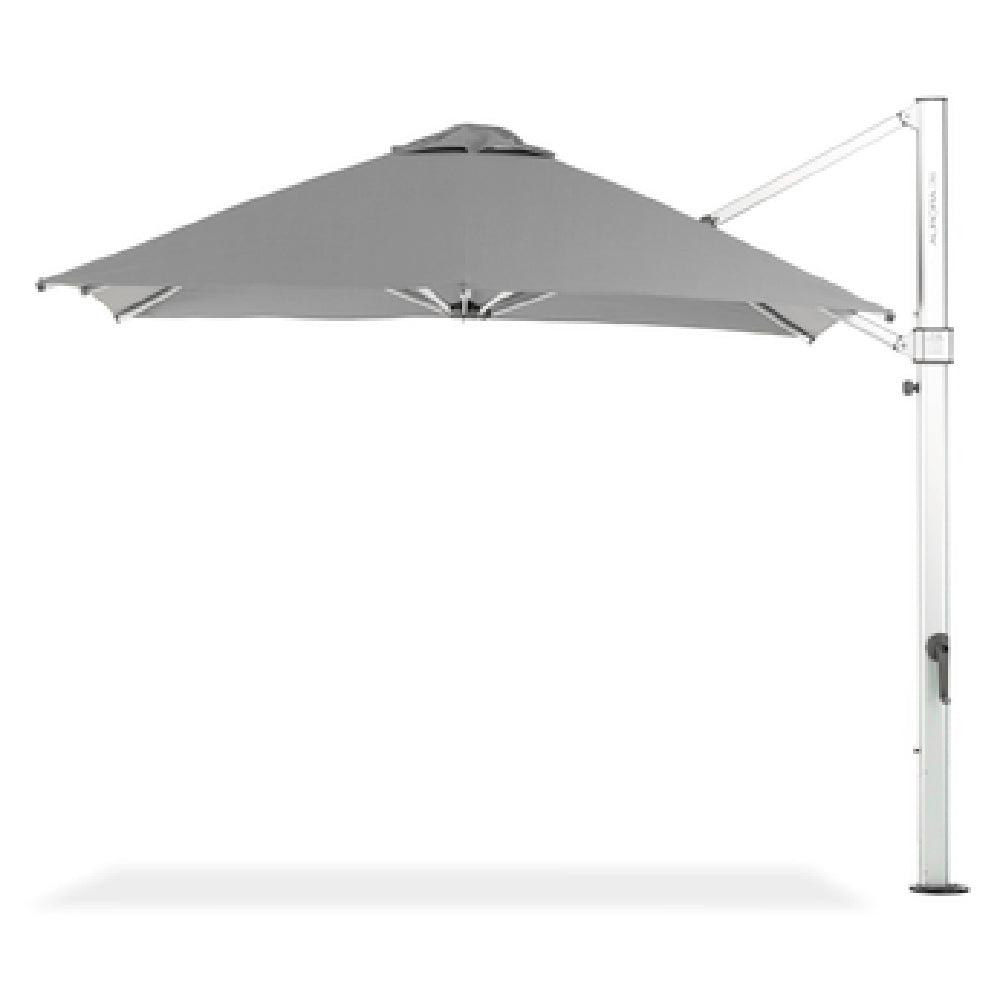 Plantation Prestige Commercial Furniture 9018-01 GRA Avalon Cantilever Umbrella 9 Ft. Square Top