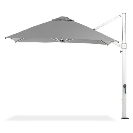 Plantation Prestige Commercial Furniture 9018-01 GRA Avalon Cantilever Umbrella 9 Ft. Square Top