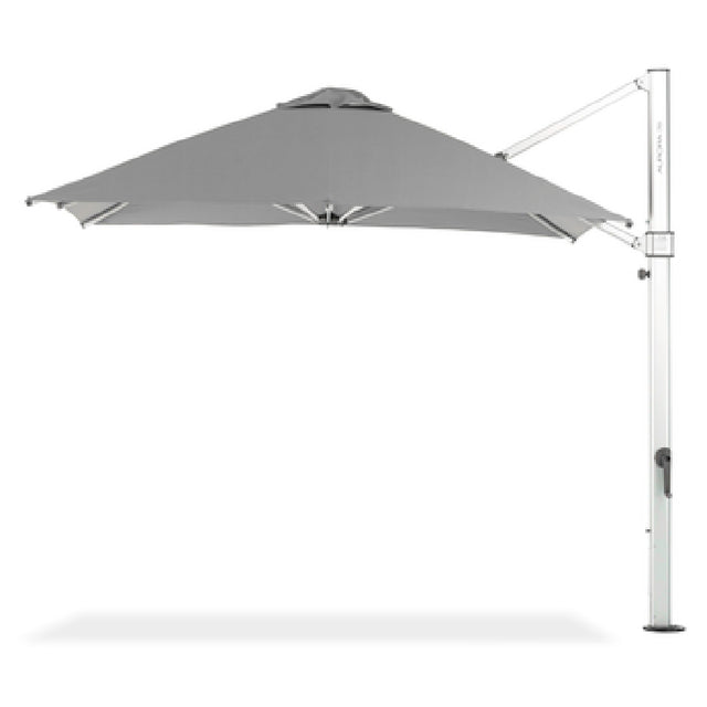 Plantation Prestige Commercial Furniture 9018-01 GRC Avalon Cantilever Umbrella 9 Ft. Square Top