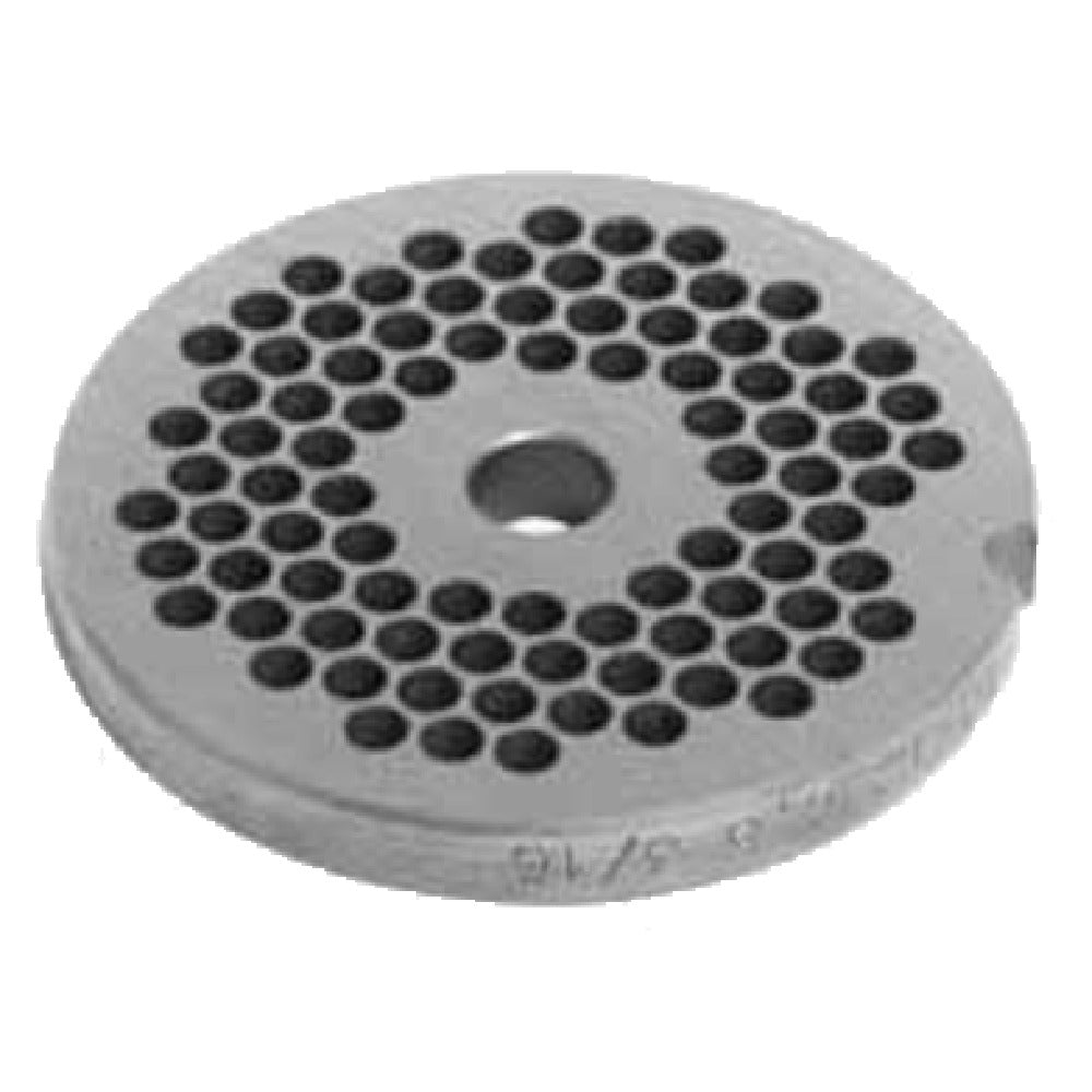 Univex 1000729 Plate 3/8" Fits #22 Meat & Food Grinder