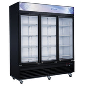 Dukers DSM-69F Freezer Merchandiser Reach-in Three-section