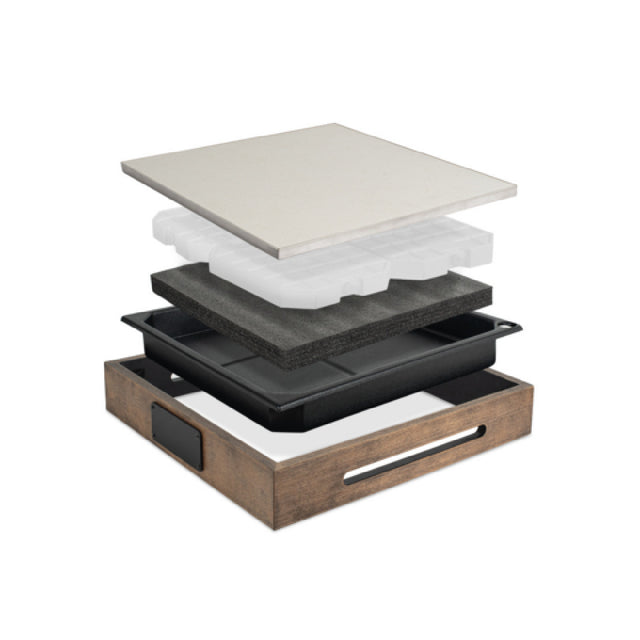 FOH BTR027NAM18 Smart Buffet Ware® Eco System Cold Box Set Ivory