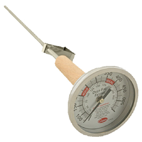 Franklin Machine Products 138-1069 Fryer Thermometer 2-1/2" Dial 15" Stem