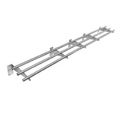 Klinger's Trading 4TRAYSLIDE - Tubular Tray Slide, 62-7/10"W X 12"D X 7-1/8"H, 10/304 Stainless Steel Construction