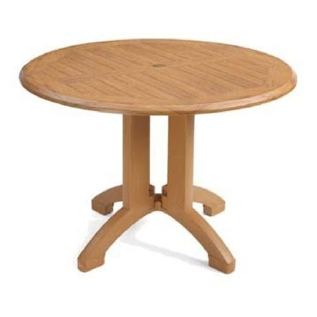 Grosfillex UT380008 Atlanta Outdoor Table 42" Dia. X 28-2/5"H Round