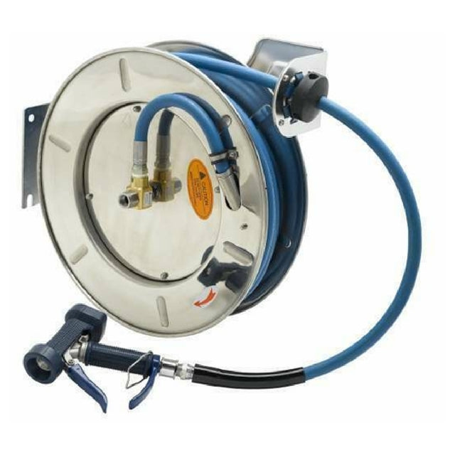 T&S Brass B-7143-05 Hose Reel Open Stainless Steel