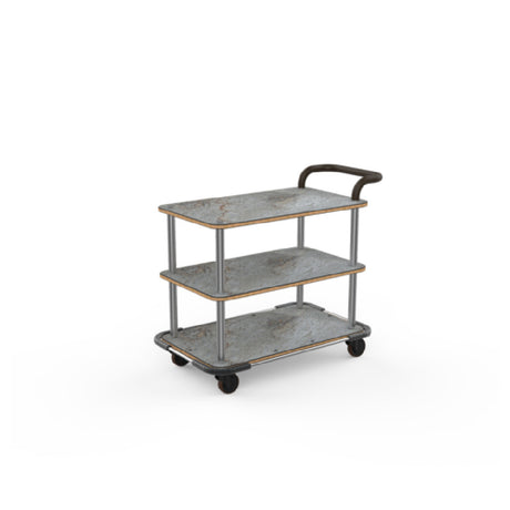 Steelite MGCRNX11GSXX Service Cart 42-1/2"L X 24"W X 36-1/2"H Mixed Materials