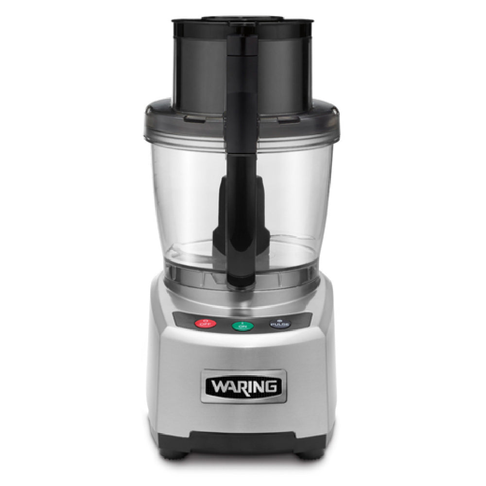 Waring WFP16SK Food Processor 4 Qt. Batch Bowl & Feed Operation LiquiLock™ Seal System