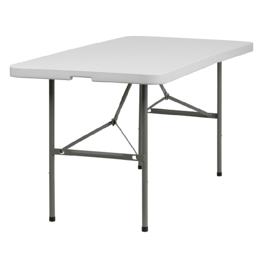 Flash Furniture DAD-YCZ-152Z-GG Folding Table 60"W X 30"D X 29"H Seats Up To 6 Adults