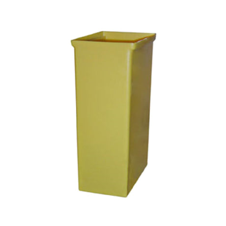 Winholt 148BIN-YW Ingredient Bin (Tub Only) 9-1/4"W X 14-5/8"D X 23-1/4"H Seamless One Piece Polyethylene