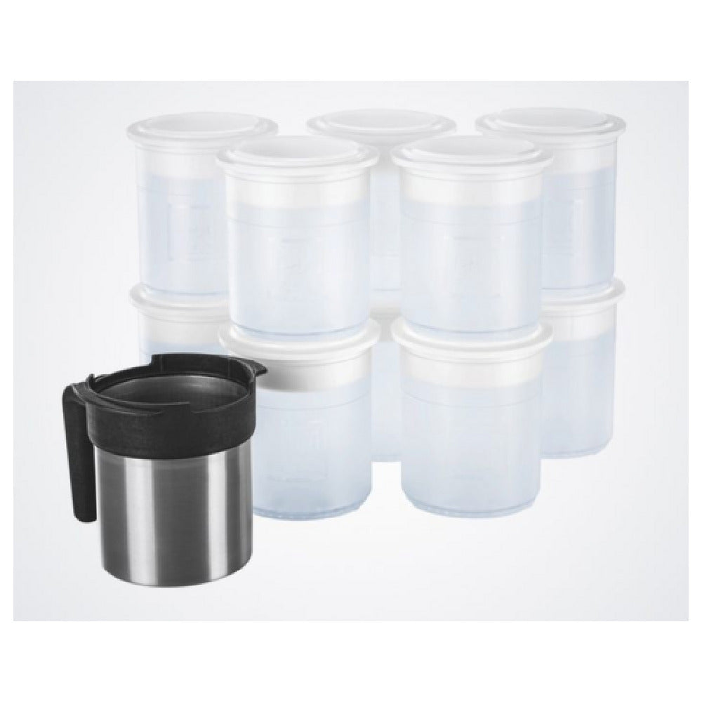 JB Prince P568 Paco Jet 10 Synthetic Beakers And Holder (per Case= 10 Each)