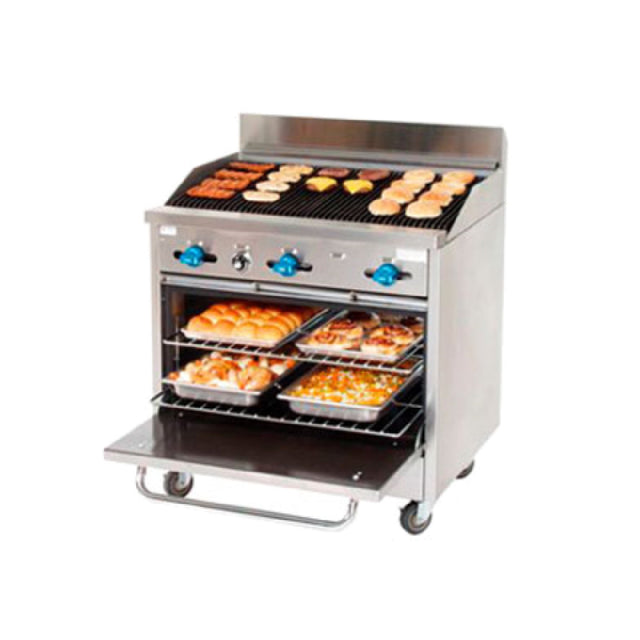 Comstock-Castle F330-3RB Range Gas 36" Wide