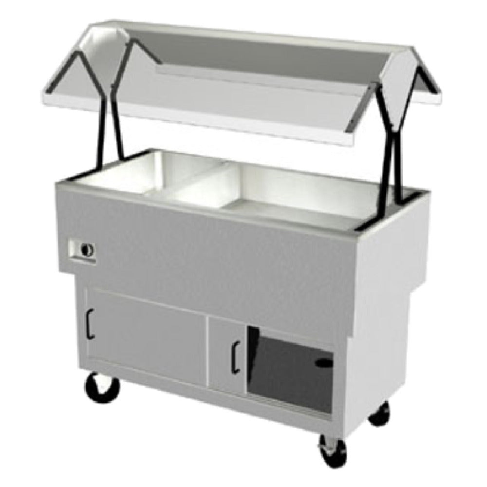 Duke DPAH-1H3C_217101 EconoMate™ Combination Hot/Cold Portable Buffet 58-3/8" X 22-1/2"D Base