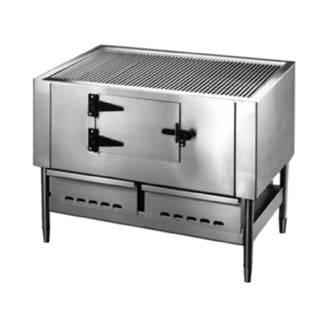 Jade Range JLB-30 Titan™ Log Broiler 30" Removable Heavy Duty Top Grates