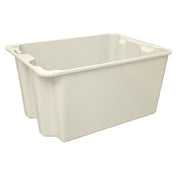 MFG Tray 780708W 5136 Nest & Stack Container 25 Gallon 27-1/2"L X 20"W X 14-1/8"H