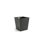 FOH RWL003ERT23 10" PP Flare Liner With Recycle Decal Brown Includes One RWL003EST23 10" PP Flare Liner Brown