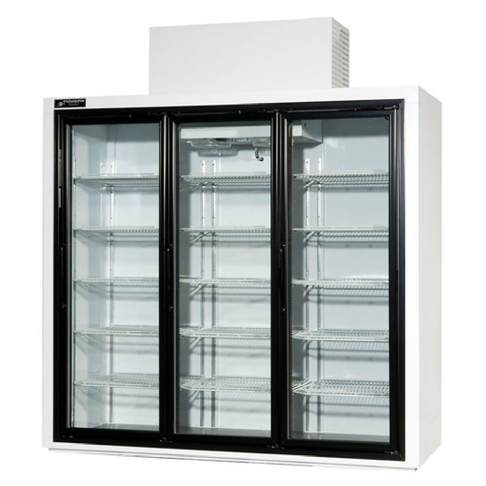 Powers Equipment FT77SD Floral Cooler Three-section 77"W