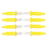 Harold Import Co. 45785 HIC Corn Skewers Plastic Handle Stainless Steel Picks (set Of 8)