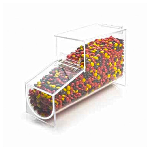 Cal Mil 1739 Classic Topping Bin 4-1/4"W X 12"D X 7"H Hinged Top Lid