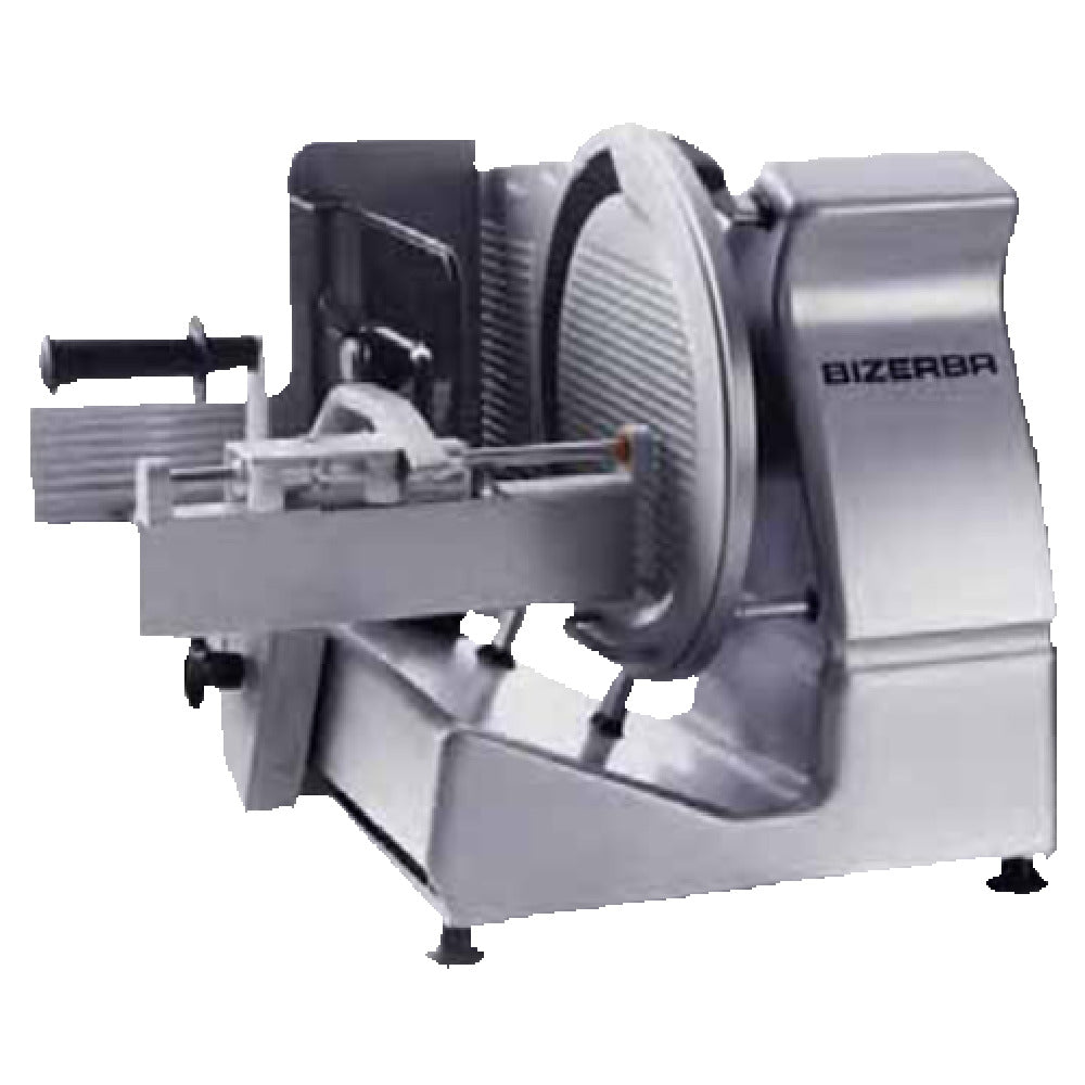 Bizerba VS 12 F-1 Manual BOH Boneless Fresh Meat Slicer With Seamless Aluminum Rear Wall