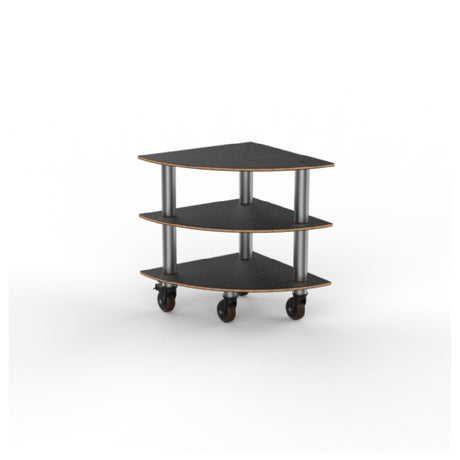 Steelite MGCMLX04MSXH - Modular Classic Corner Unit Marble Brushed Stainless Steel