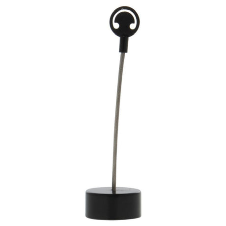 Hubert 72619 - Sign Holder, 1" Dia. X 4"H, Clip Design