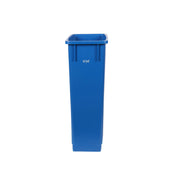 CAC China TCSL-23BLR Trash Can 23 Gal. Slim