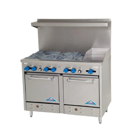 Comstock-Castle F3218-12 Range Gas 48" Wide