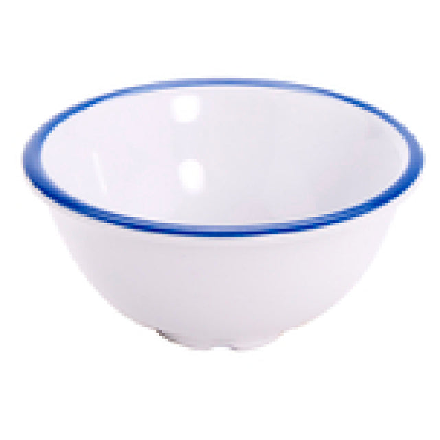 GET Enterprises B-30-W/CB Settlement Bistro™ Enamelware Side Dish Bowl 3 Oz. (4 Oz. Rim-full)