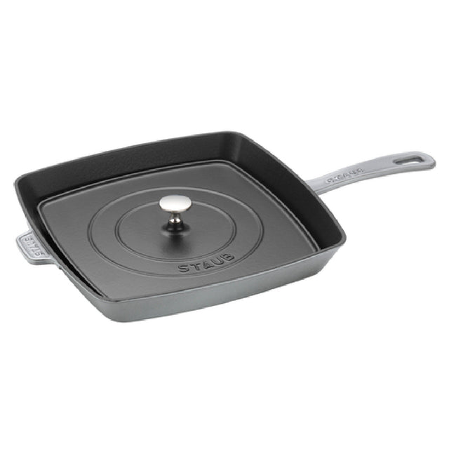 Zwilling 19313018 Staub® Grill & Press Set 12" X 12" (20.3" X 11.8" X 1.9" O.A.)