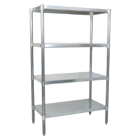 BK Resources VSU6-5524 Dry Storage Shelving Unit 55"W X 24"D X 72"H (4) Adjustable Shelves