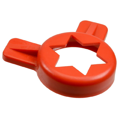 Franklin Machine Products 266-1166 Cap Design (Red Plastic)