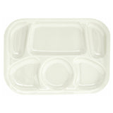 Thunder Group ML803W Compartment Tray 13" X 9-1/2" 6 Compartments