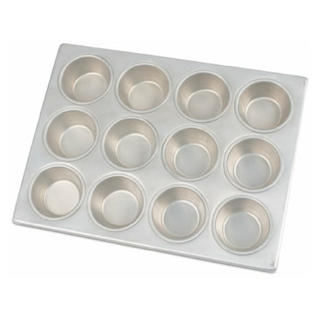 JB Prince M263 Standard Muffin Pan 14"W X 11"D X 1-1/2"H 12 Forms