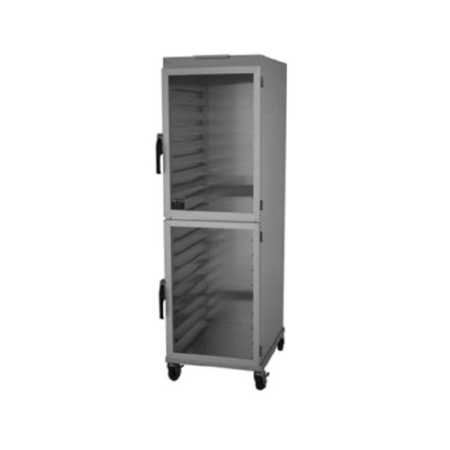 NU-VU HW-2G Bread Cabinet Enclosed Capacity: (18) Full Size Or (36) Half Size Pans