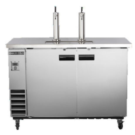 Maxximum MXBD60-2SHC Maxx Cold X-Series Keg Cooler With Dual Towers Two-section