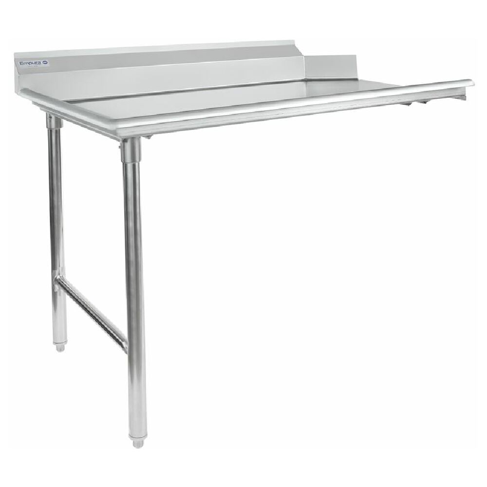 Empura Stainless ECDT48L Clean Dishtable Straight Design 30"D X 48"W X 41.5"H Overall