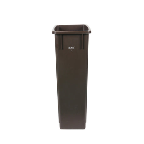 CAC China TCSL-23BN Trash Can 23 Gal. Slim