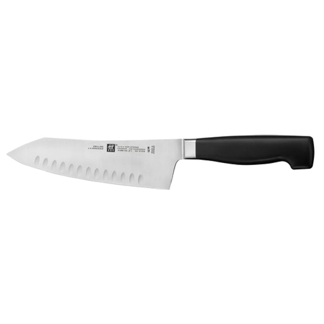 Zwilling 31098-143 Four Star® Santoku Knife 5" Hollow Edge