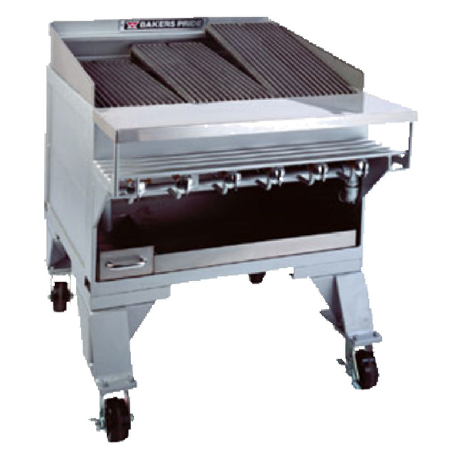 Bakers Pride CH-8_NAT Dante Series Charbroiler Gas Extra Heavy Duty