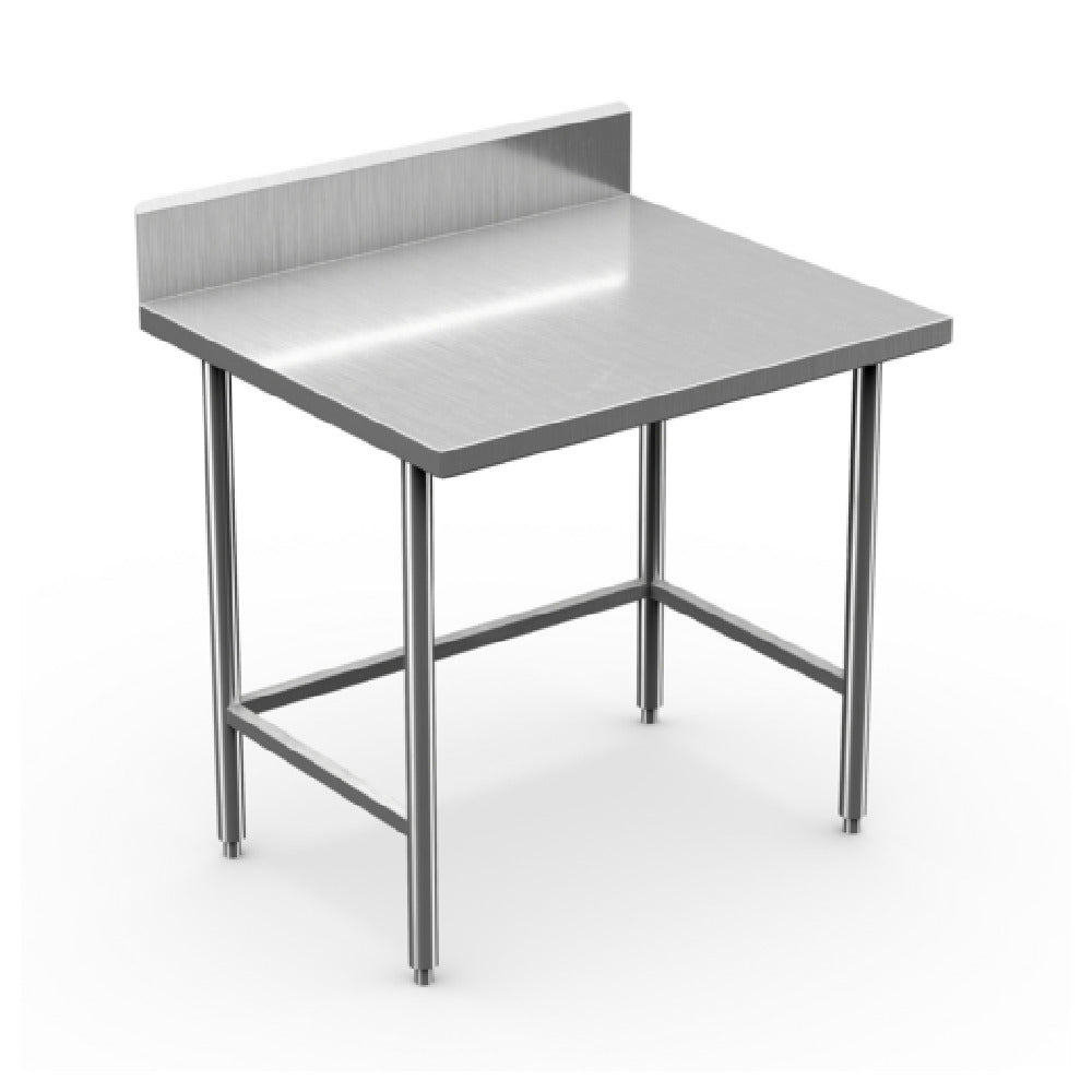 Winholt DTB-2472 - Work Table, 72"W X 24"D X 34"H, 16/304 Stainless Steel Top